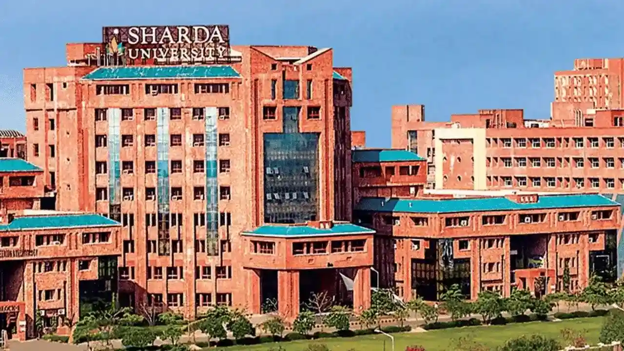 Sharda University logo